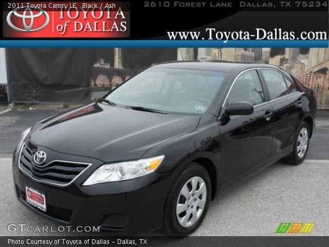 2011 Toyota Camry LE in Black