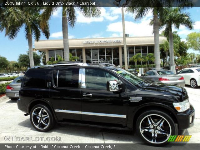 2008 Infiniti QX 56 in Liquid Onyx Black
