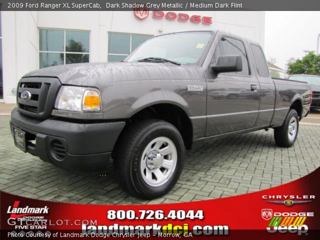2009 Ford Ranger XL SuperCab in Dark Shadow Grey Metallic