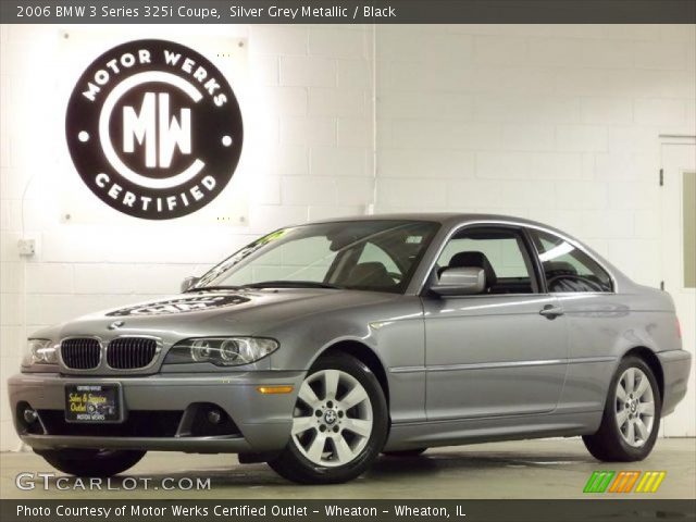 2006 BMW 3 Series 325i Coupe in Silver Grey Metallic