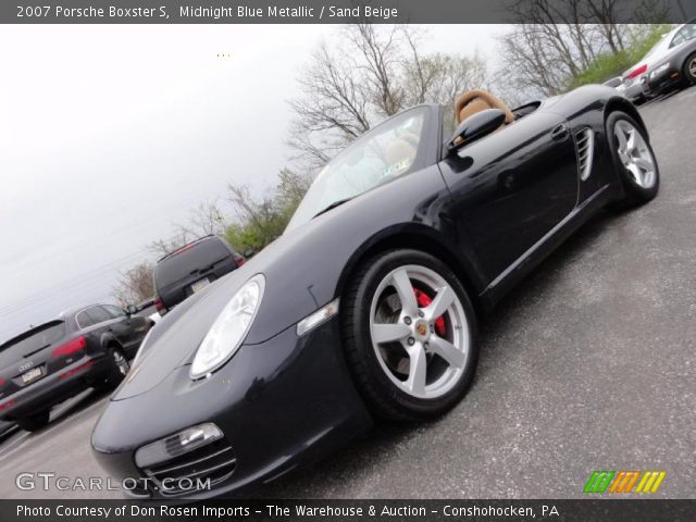 2007 Porsche Boxster S in Midnight Blue Metallic