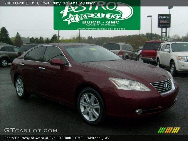 2008 Lexus ES 350 in Royal Ruby Red Metallic