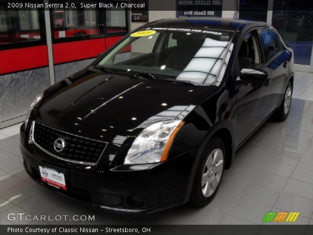 2009 Nissan Sentra 2.0 in Super Black