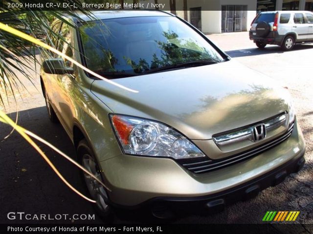 2009 Honda CR-V EX-L in Borrego Beige Metallic
