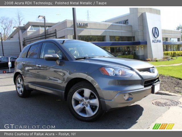 2008 Acura RDX Technology in Polished Metal Metallic