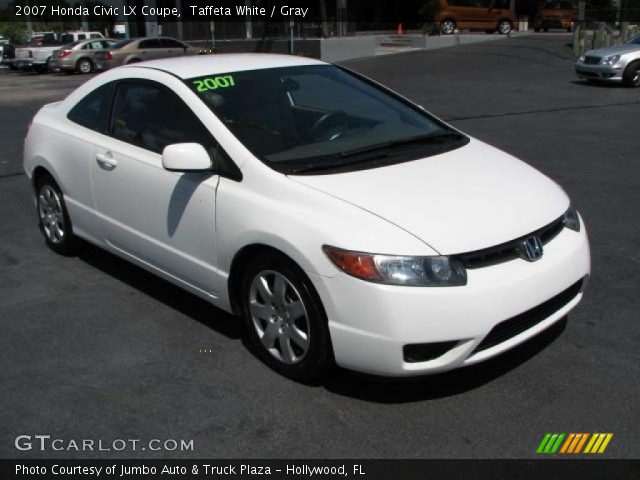 2007 Honda Civic LX Coupe in Taffeta White