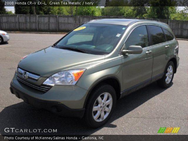 2008 Honda CR-V EX-L in Green Tea Metallic