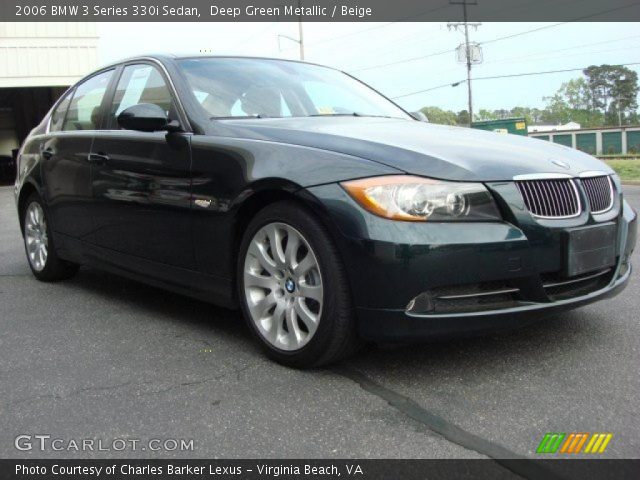 Deep green bmw 3 series