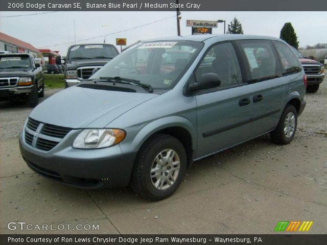 2006 Dodge Caravan SE in Butane Blue Pearl