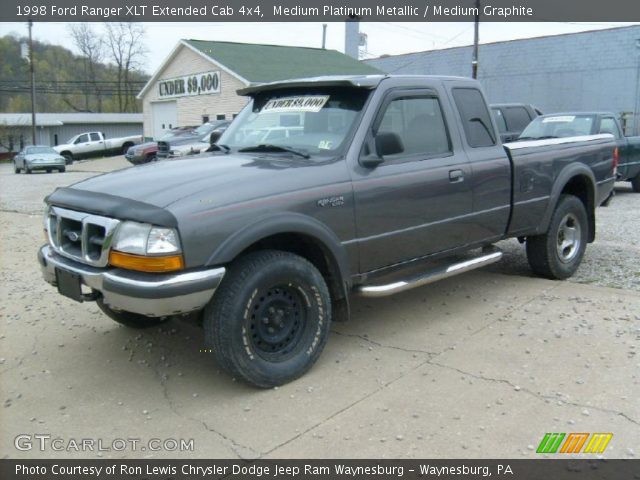 1998 Ford Ranger XLT Extended Cab 4x4 in Medium Platinum Metallic