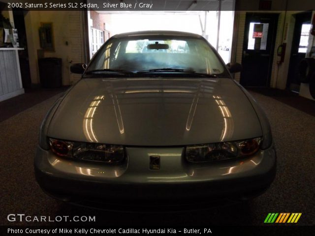 2002 Saturn S Series SL2 Sedan in Silver Blue