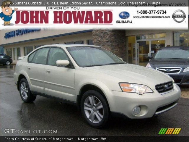 2006 Subaru Outback 3.0 R L.L.Bean Edition Sedan in Champagne Gold Opalescent
