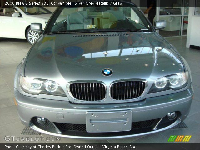 2006 BMW 3 Series 330i Convertible in Silver Grey Metallic