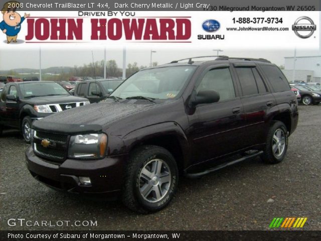 2008 Chevrolet TrailBlazer LT 4x4 in Dark Cherry Metallic