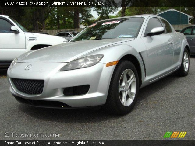 2007 Mazda RX-8 Sport in Sunlight Silver Metallic