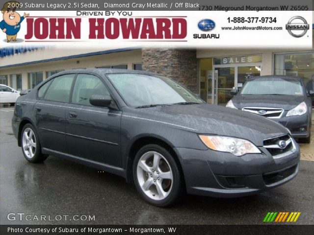 2009 Subaru Legacy 2.5i Sedan in Diamond Gray Metallic