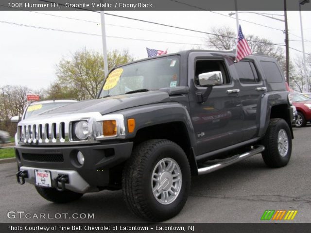 2008 Hummer H3  in Graphite Metallic