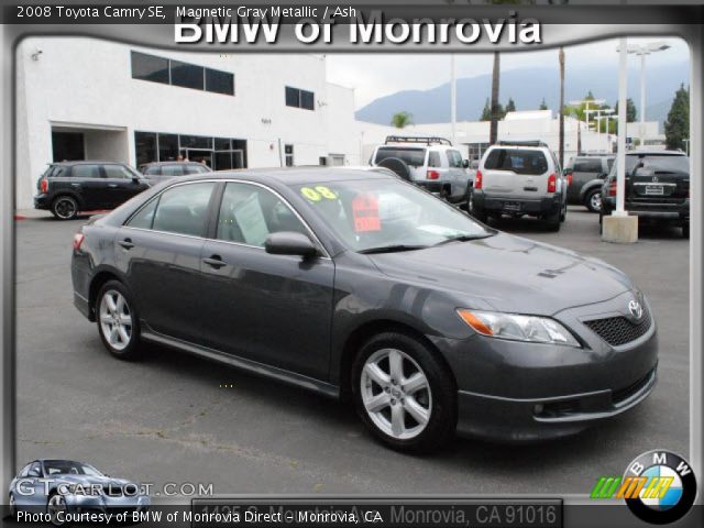 2008 Toyota Camry SE in Magnetic Gray Metallic