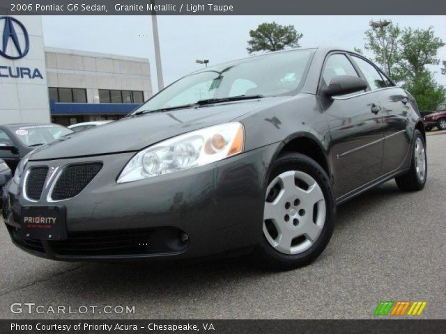 2006 Pontiac G6 Sedan in Granite Metallic