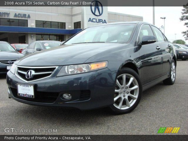 2008 Acura TSX Sedan in Carbon Gray Pearl