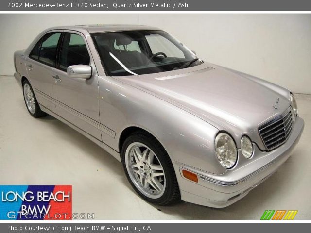 2002 Mercedes-Benz E 320 Sedan in Quartz Silver Metallic