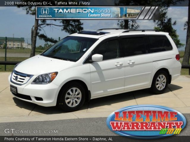 2008 Honda Odyssey EX-L in Taffeta White