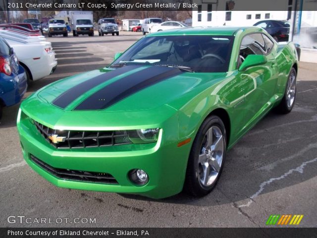 2011 Chevrolet Camaro LT Coupe in Synergy Green Metallic