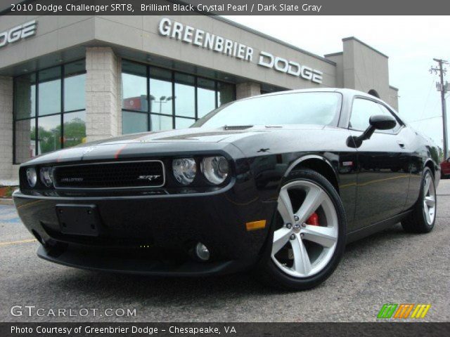 2010 Dodge Challenger SRT8 in Brilliant Black Crystal Pearl