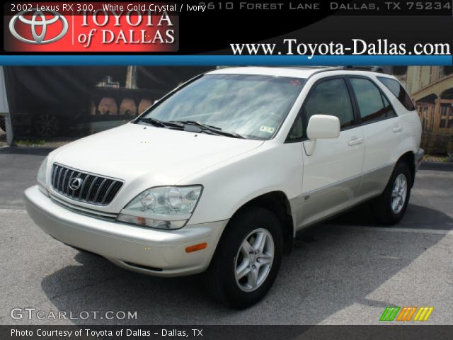 2002 Lexus RX 300 in White Gold Crystal