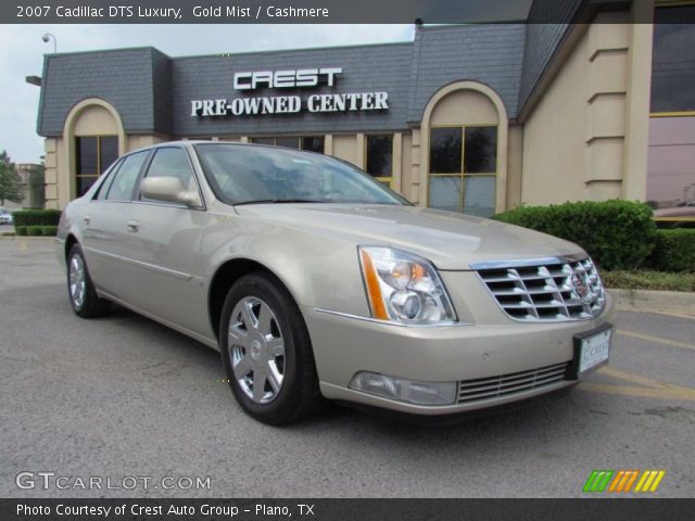 2007 Cadillac DTS Luxury in Gold Mist