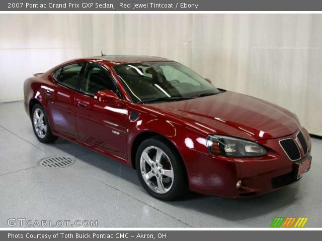 2007 Pontiac Grand Prix GXP Sedan in Red Jewel Tintcoat