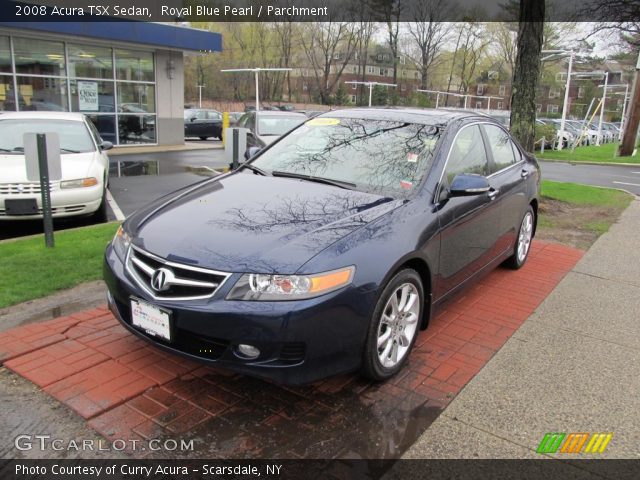 2008 Acura TSX Sedan in Royal Blue Pearl