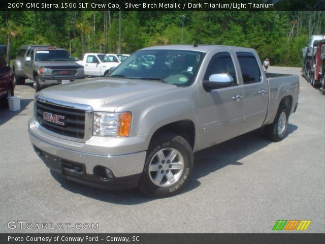 2007 GMC Sierra 1500 SLT Crew Cab in Silver Birch Metallic