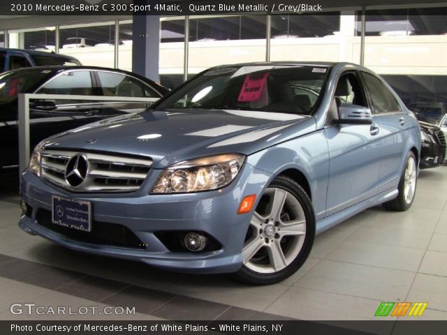 2010 Mercedes-Benz C 300 Sport 4Matic in Quartz Blue Metallic