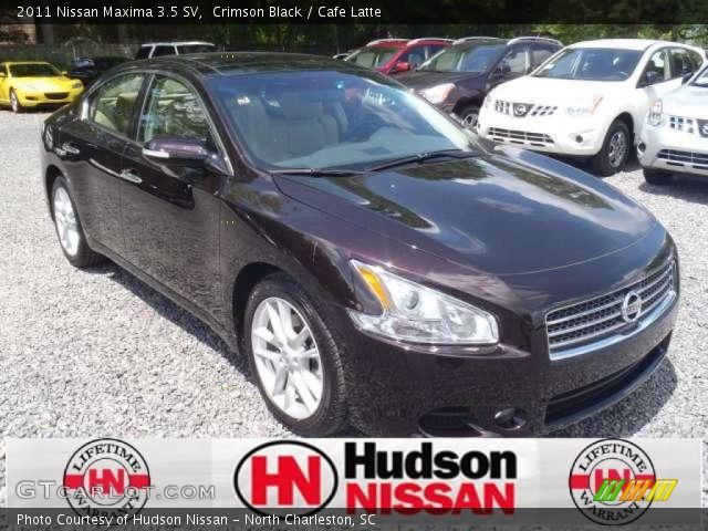 2011 Nissan Maxima 3.5 SV in Crimson Black