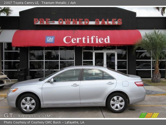 2007 Toyota Camry LE in Titanium Metallic
