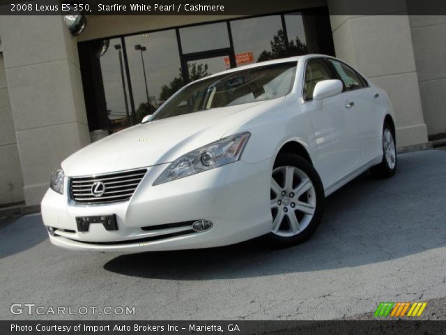 2008 Lexus ES 350 in Starfire White Pearl