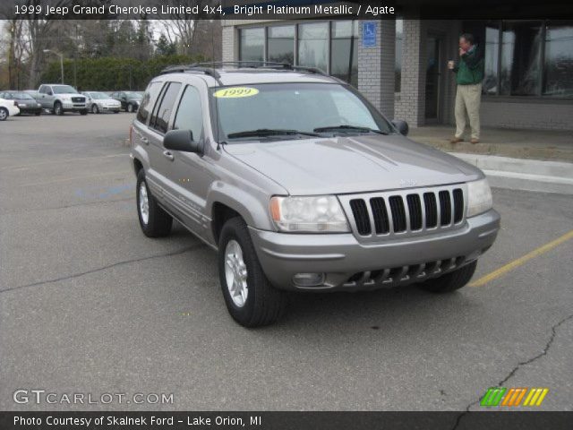 1999 Jeep Grand Cherokee Limited 4x4 in Bright Platinum Metallic