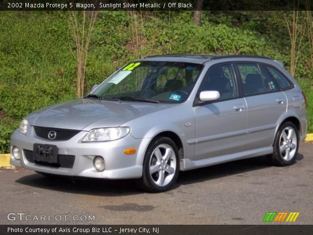 2002 Mazda Protege 5 Wagon in Sunlight Silver Metallic