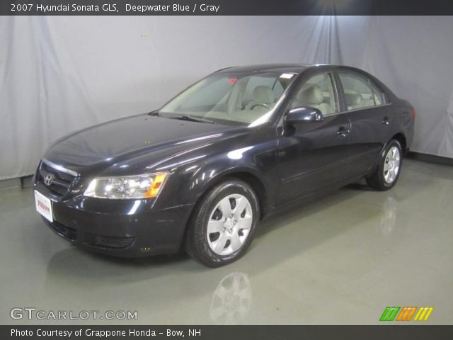 2007 Hyundai Sonata GLS in Deepwater Blue