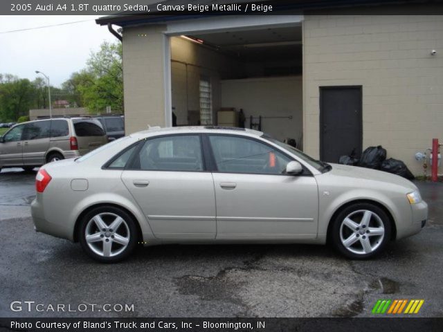 2005 Audi A4 1.8T quattro Sedan in Canvas Beige Metallic