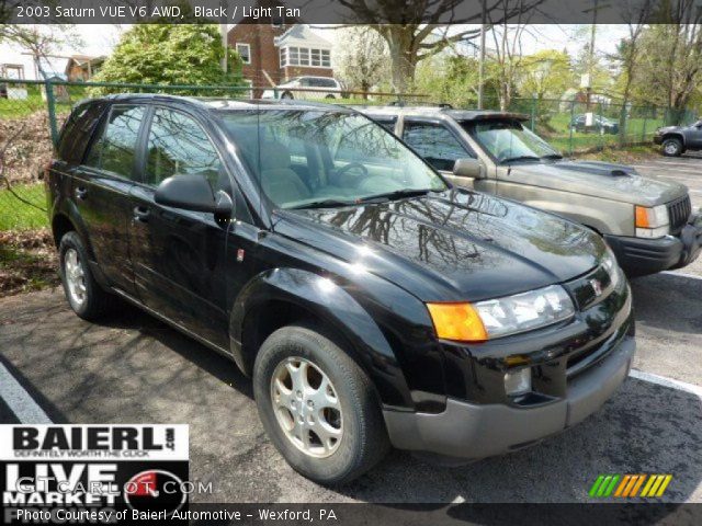 2003 Saturn VUE V6 AWD in Black