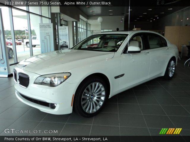 2012 BMW 7 Series 750Li Sedan in Alpine White