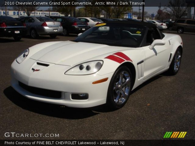 2010 Chevrolet Corvette Grand Sport Convertible in Arctic White