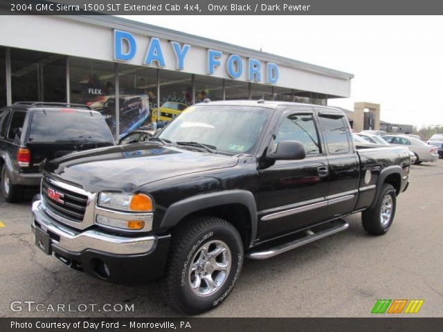 2004 GMC Sierra 1500 SLT Extended Cab 4x4 in Onyx Black