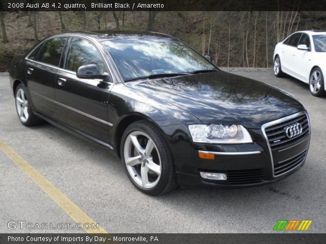 2008 Audi A8 4.2 quattro in Brilliant Black