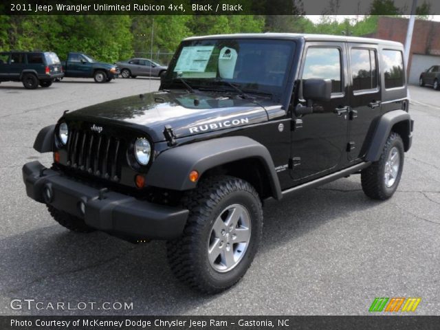 2011 Jeep Wrangler Unlimited Rubicon 4x4 in Black
