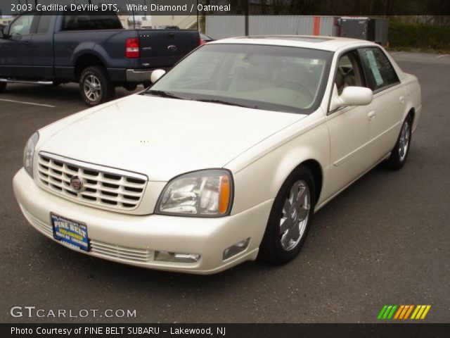 2003 Cadillac DeVille DTS in White Diamond