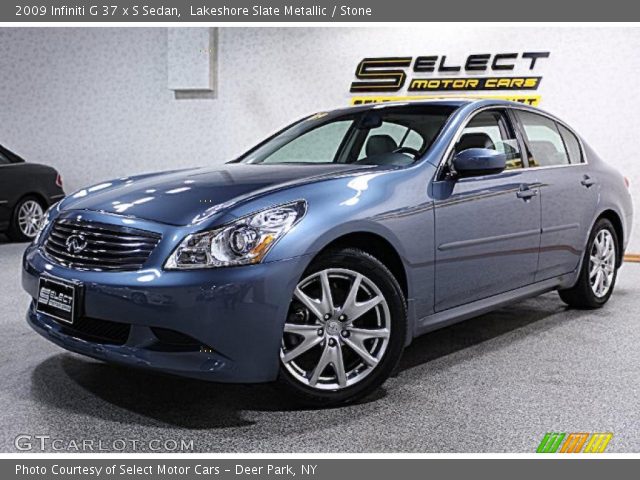 2009 Infiniti G 37 x S Sedan in Lakeshore Slate Metallic