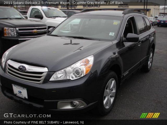 2011 Subaru Outback 2.5i Premium Wagon in Graphite Gray Metallic